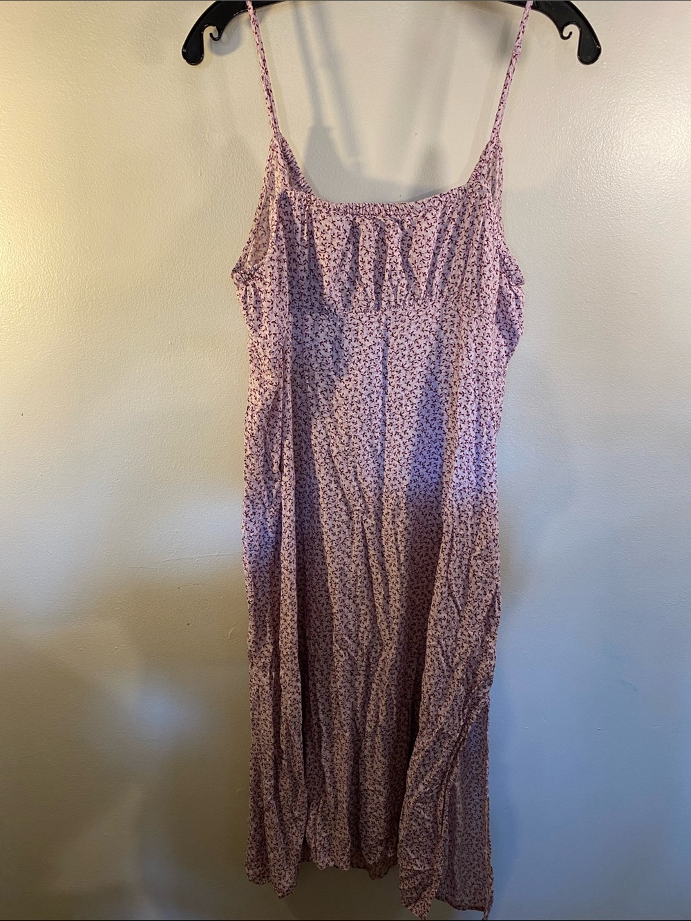 Old Navy Lavender Floral Slip Dress - Picture 3 of 6